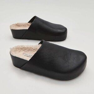 St. Agni Shearling Mule